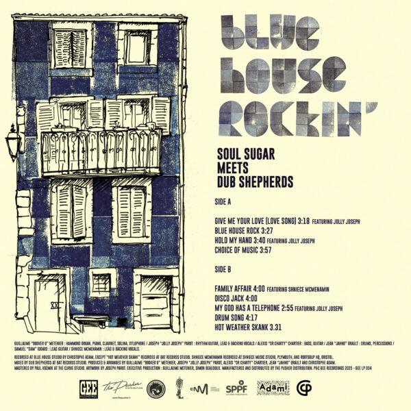 Soul Sugar meets Dub Shepherds - Blue House Rockin (LP) – Image 2