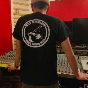 T-Shirt "BAT Records" série 2025