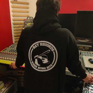 Sweat "BAT RECORDS" - Noir 2025